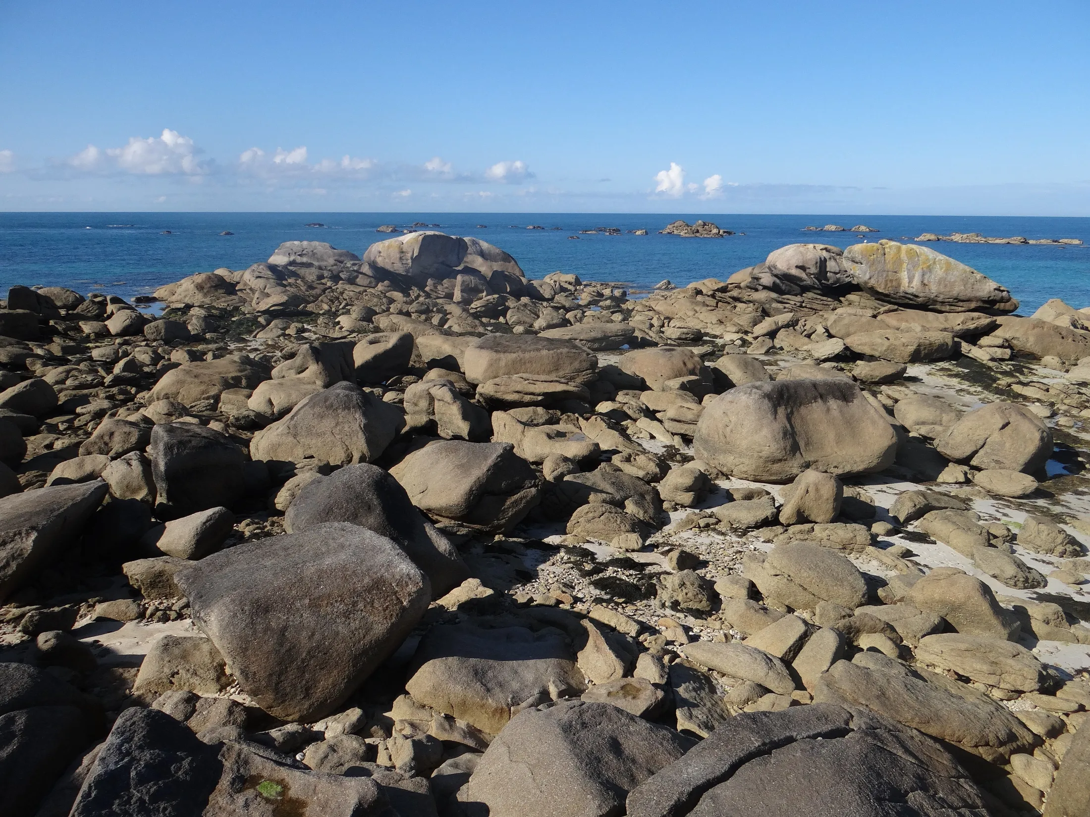 Vue du spot : Brignogan-Plages
