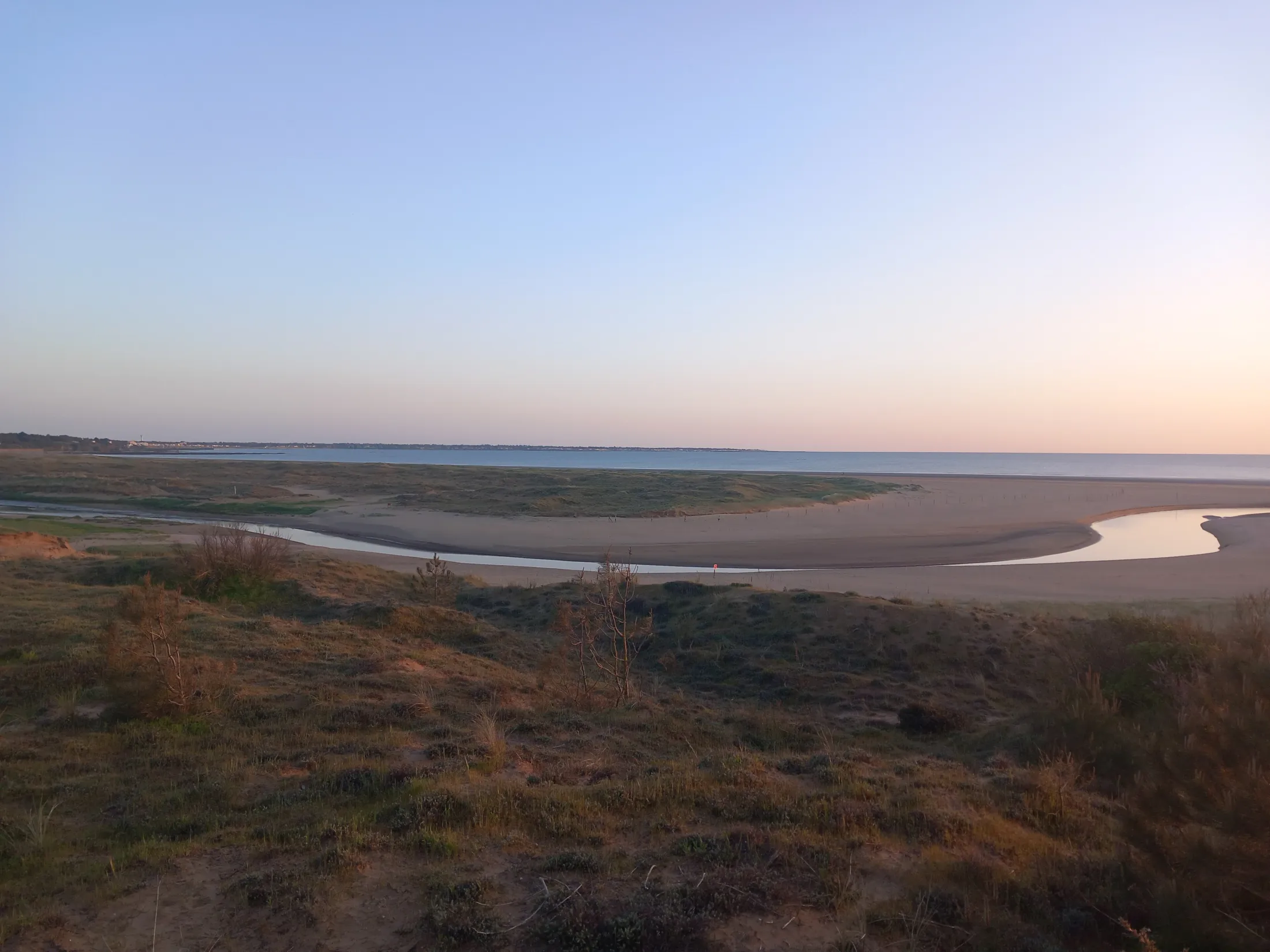 Vue du spot : Le Pointeau (Saint-Brevin)